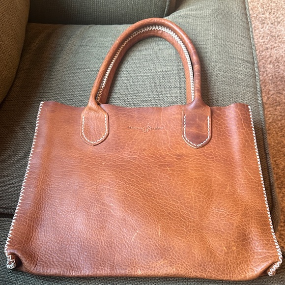Beargrass Leather Handbags - Elegant Brown Leather Tote